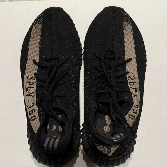 Yeezy Black and Tan Sneakers - Picture 3 of 6